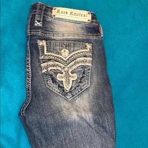 Rock revival skinny jeans